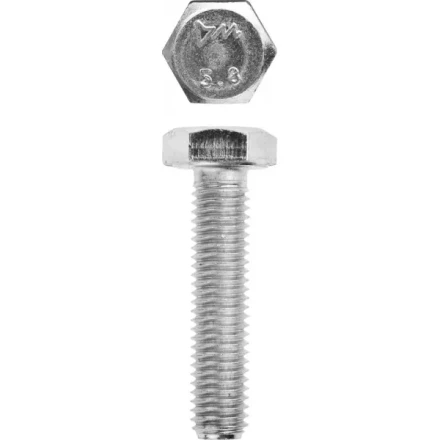 Болт ЗУБР &quot;МАСТЕР&quot; с шестигранной головкой, ГОСТ 7798-70, класс прочности 5.8, оцинкованный, M10x45мм, 5кг 303080-10-045 купить в Уфе