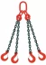 Строп цепной четырехветвевой 4СЦ 17 т L=3.5 м 8 кл с ОВ 17.0т купить в Уфе