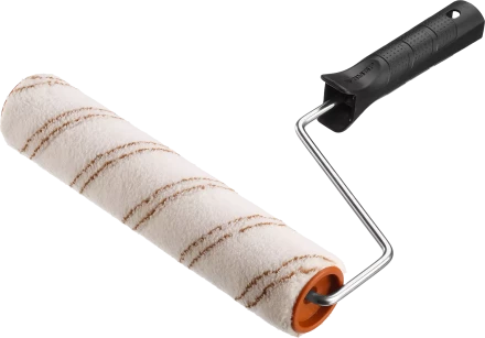 Малярный валик ЗУБР ОПТИМА-МИКРОТЕКС 40 х 180 мм бюгель 6 мм ворс 7 мм 03545-18 купить в Уфе