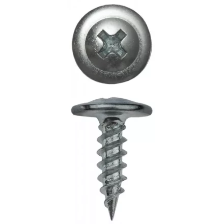 Саморезы ЗУБР с прессшайбой по листовому металлу до 0,9мм, PH2, 4,2х32мм, ТФ6, 14шт 4-300196-42-032 купить в Уфе