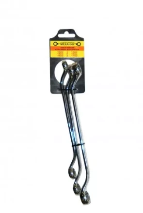 Набор ключей кольцевых коленчатых 3 шт. (12х13 14х15 16х17) 26149 купить в Уфе