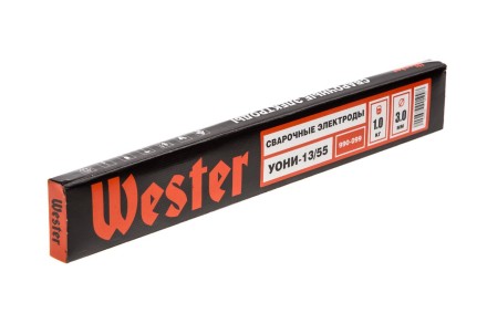 Электроды для сварки WESTER УОНИ-13/55, 3.0 мм, 1 кг купить в Уфе