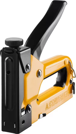 Степлер &quot;Max 53&quot; с регулировкой силы удара, металлический корпус, для тонкой скобы тип 53 (4-14 мм), STAYER Master 31501 купить в Уфе