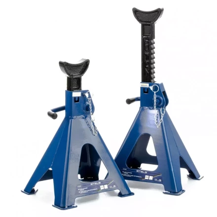 Подставки под автомобиль регулируемые 6т h 415-605 мм 2 штуки STELS 51633 купить в Уфе