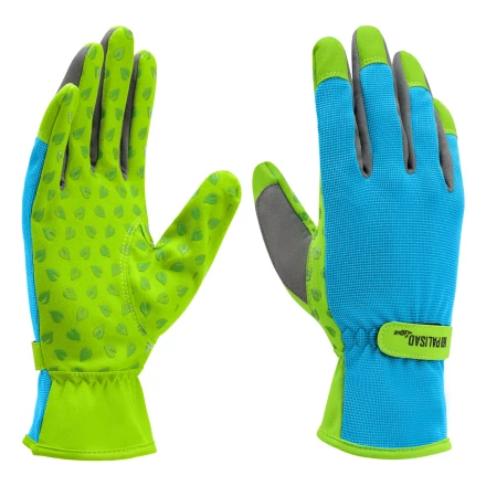 Перчатки садовые на липучке,силиконовое нанесение, размер 9, Luxe// Palisad 67986 купить в Уфе