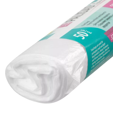 Пакеты для бутербродов, 320 x 250 мм, 50 шт, рулон, Home Palisad 950035 купить в Уфе