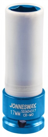 Головка ударная шестигранная 1/2&quot; М17 для л/с дисков  S03АD4317 Jonnesway 99427 купить в Уфе