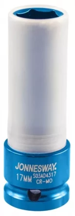 Головка ударная шестигранная 1/2&quot; М17 для л/с дисков  S03АD4317 Jonnesway 99427 купить в Уфе