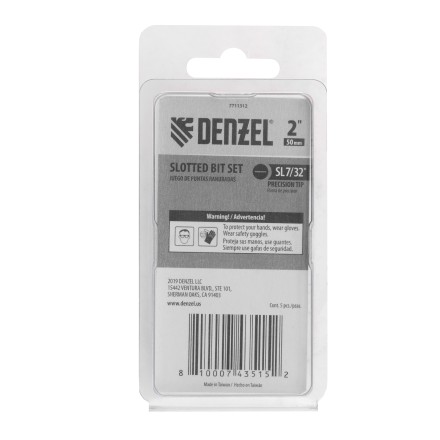 Бита SL5,5x50, 5 шт. Denzel 7711312 купить в Уфе