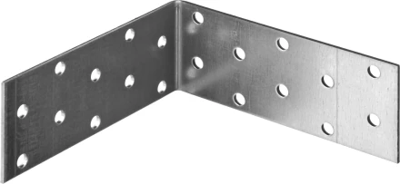 Крепежный угол ЗУБР &quot;МАСТЕР&quot; равносторонний, 40х100х100мм, 50 шт 310205-040-100 купить в Уфе