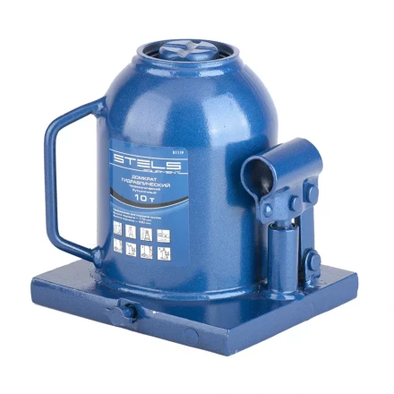 Домкрат гидравлический бутылочный телескопический 10 т h подъема 170–430 мм  STELS 51119 купить в Уфе