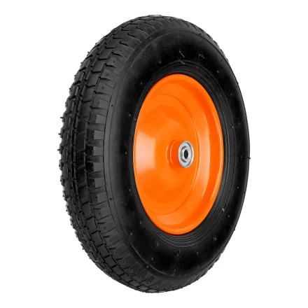 Колесо пневматическое Palisad 4.80/4.00-8 D380мм, подш. внут. диам. 12мм, длина оси 80мм 689468 купить в Уфе