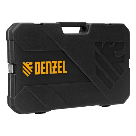 Набор инструментов Denzel 15807, 1/2&quot;, 1/4&quot;, 3/8&quot;, CrV, S2, пластиковый кейс, 216 предметов купить в Уфе