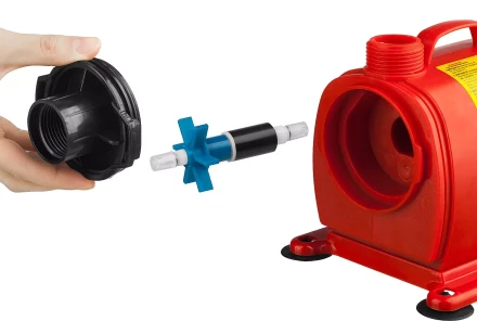 Насос GRINDA фонтанный д/чистой воды, 3 насадки, пропускная способность 3000 л/ч, высота подачи воды 3,4 м, 85 Вт GFP-50-3.4 купить в Уфе