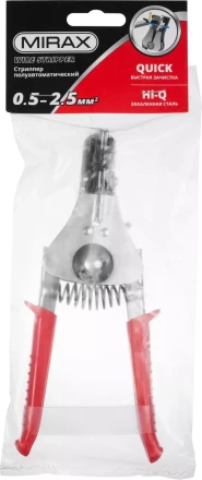 Стриппер полуавтоматический, 0.5 - 2.5 мм2, MIRAX 22688 купить в Уфе