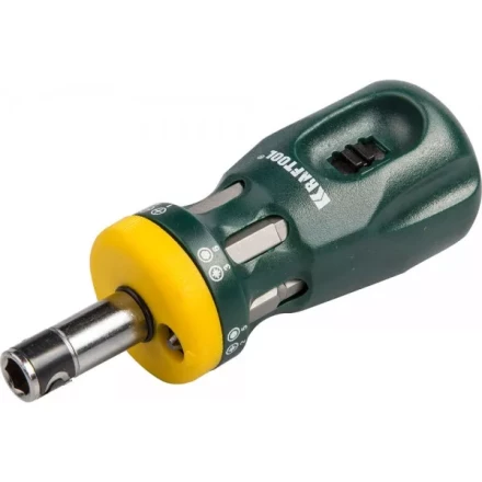 Набор KRAFTOOL Отвертка &quot;BIT LOCK&quot; реверсивная с битами, 12-в-1 26161-H13 купить в Уфе