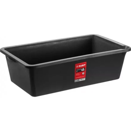 Кювета ЗУБР &quot;ЭКСПЕРТ&quot; строительная пластмассовая, 41x71x22см(ШхДхГ), 45л 06097-45_z03 купить в Уфе