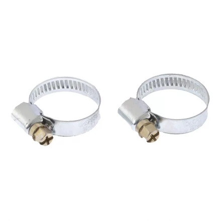 Хомуты металлические 8-12мм 2 шт ширина 9 мм СИБРТЕХ 47654 купить в Уфе