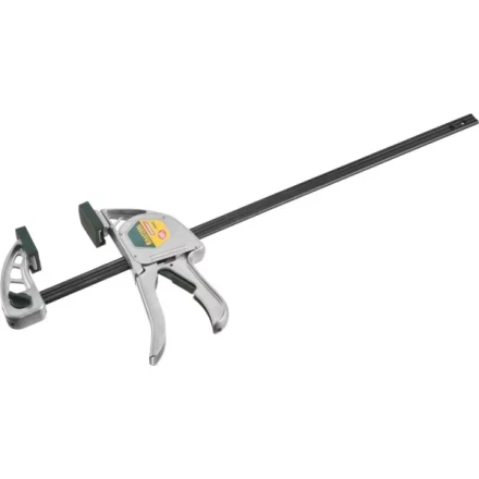 Струбцина &quot;EcoKraft&quot; ручная пистолетная, KRAFTOOL 32228-45, металлический корпус, 450/650мм, 200кгс 32228-45 купить в Уфе