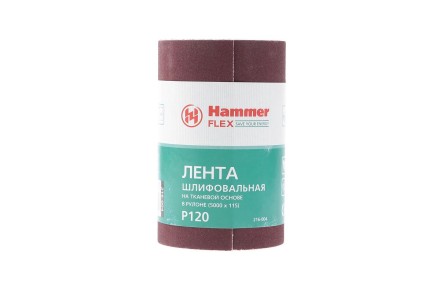 Лента шлифовальная в рулоне HAMMER Flex  216-004 купить в Уфе