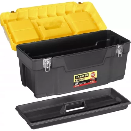 Ящик для инструмента &quot;KEEPMAX-25&quot; пластиковый, STAYER 2-38015-25_z01 купить в Уфе