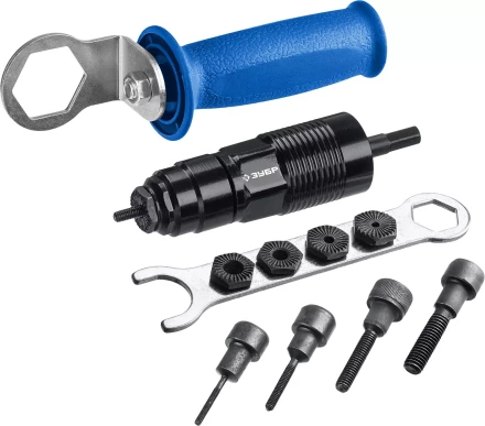 ЗУБР НР-М8, М3 - М8, насадка-заклепочник на шуруповерт, Профессионал (31221) купить в Уфе