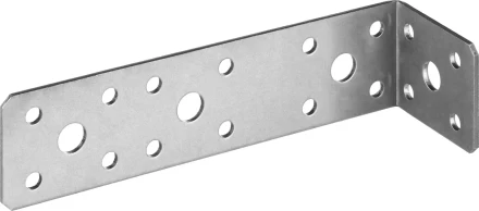 ЗУБР УКА-2.0, 35 x 40 x 140 x 2 мм, цинк, асимметричный крепежный уголок (310156-35) купить в Уфе