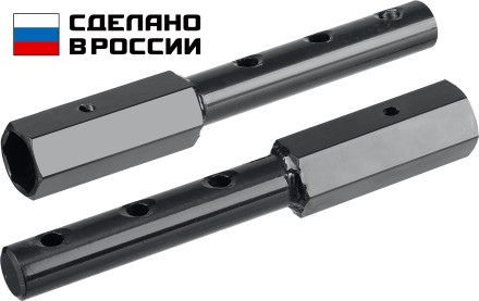 ЗУБР УД-3, НЕХ 32 - круг 30 мм, 2 шт., удлинитель (707107-3) купить в Уфе