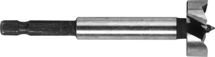 ЗУБР "ЭКСПЕРТ". Сверло Форстнера по дереву, шестигранный хвостовик 1/4", 20мм 29993-20 купить в Уфе