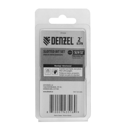 Бита SL7x50, 5 шт. Denzel 7711313 купить в Уфе
