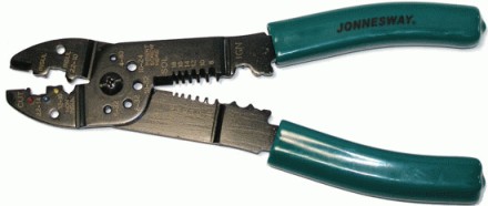 Клещи для обжима и зачистки проводов V1403 Jonnesway 48297 купить в Уфе