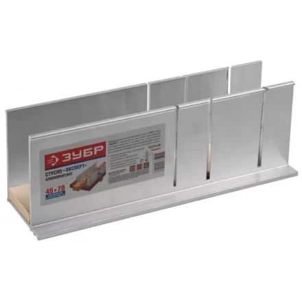 Стусло ЗУБР &quot;ЭКСПЕРТ&quot; высокоточное алюминиевое с фанерной подложкой, для заготовок до 45х70мм 15378-80 купить в Уфе