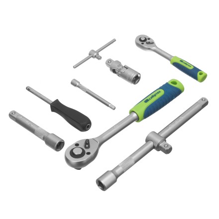 Набор инструментов Сибртех 13389, 1/2&quot;, 1/4&quot;, 108 предметов купить в Уфе