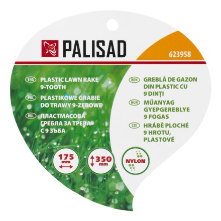 Грабли веерные пластиковые, Nylon Palisad 623958 купить в Уфе