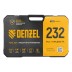 Набор инструментов Denzel 15808, 1/2&quot;, 3/8&quot;, 1/4&quot;, CrV, S2, пластиковый кейс, 232 предмета купить в Уфе