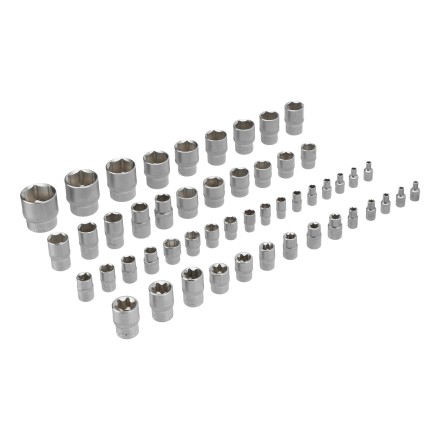Набор инструментов Denzel 15808, 1/2&quot;, 3/8&quot;, 1/4&quot;, CrV, S2, пластиковый кейс, 232 предмета купить в Уфе