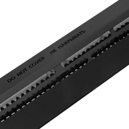 Конвектор электрический плинтусный Denzel ATRIC-450, 230 В, 450 Вт, ТЭН, черный 98136 купить в Уфе