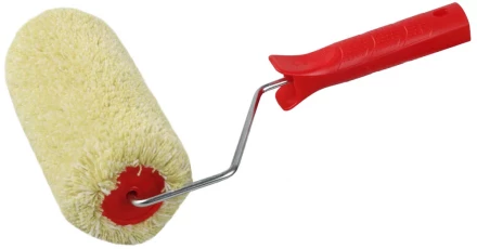 Валик фасадный ЗУБР "ЭКСПЕРТ" УНИВЕРСАЛ СИНТЕКС малярный в сборе, полиакрил, бюгель 8мм, 68х180мм 03502-18 купить в Уфе