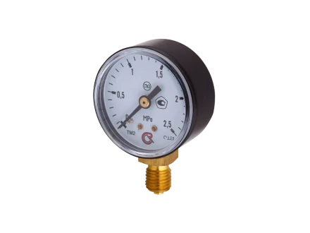 Манометр ТМ-210Р  2,5МРа  M12x1,5 2,5 ГАЗ ч/к  Сварог купить в Уфе