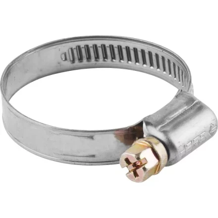 Хомуты ЗУБР "ЭКСПЕРТ", нерж. сталь, накатная лента 9 мм, 20-32 мм, 5 шт 3787-20-32 купить в Уфе