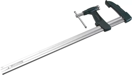 Струбцина KRAFTOOL тип &quot;F&quot;, с мультипликаторной прижимной втулкой, 125х600 мм 32013-125-600 купить в Уфе