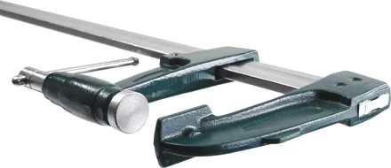 Струбцина KRAFTOOL тип &quot;F&quot;, с мультипликаторной прижимной втулкой, 125х600 мм 32013-125-600 купить в Уфе