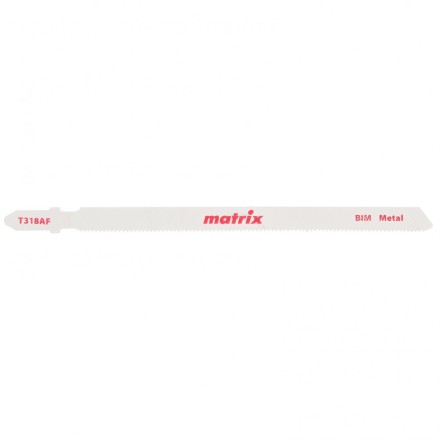 Полотна для электролобзика  по металлу 3 шт T318AF 110 x 1,2 мм Bimetal Matrix 78236 купить в Уфе
