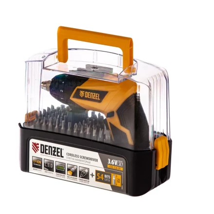 Аккумуляторная отвертка CSL-3,6-01 Denzel 26001 купить в Уфе