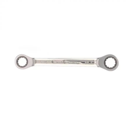 Ключ накидной трещоточный Matrix 16 x 18 мм зеркальный хром 14510 купить в Уфе