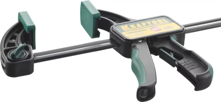 Струбцина &amp;quot;EcoKraft&amp;quot; ручная пистолетная, KRAFTOOL 32226-60, пластиковый корпус, 600/800мм, 150кгс 32226-60 купить в Уфе