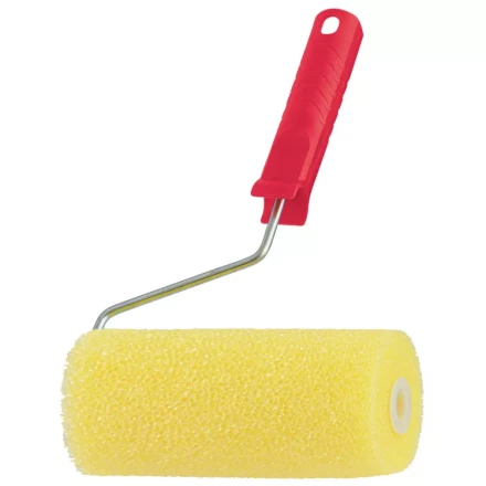 Валик СТРУКТУРНЫЙ поролоновый с ручкой гладкий 180x80x6 MTX 80213 купить в Уфе