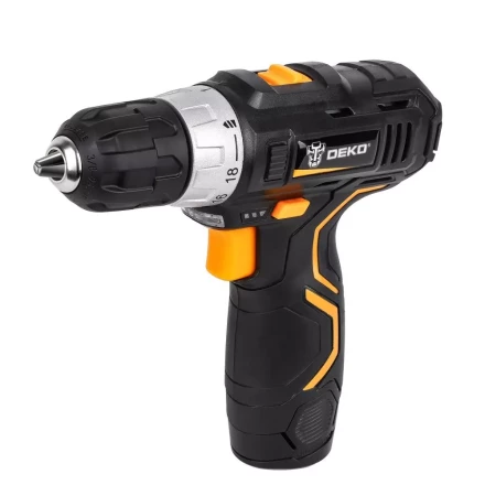Дрель аккумуляторная DEKO GCDU12DU3, 063-4138 + набор 193 аксессуара купить в Уфе
