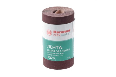 Лента шлифовальная в рулоне HAMMER Flex  216-006 купить в Уфе