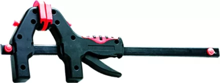 Струбцина универсальная F-образная, 450 х 765 х 90 мм, пластмассовый корпус MATRIX 20545 купить в Уфе